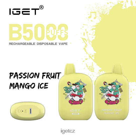 IEGT Vape Shop b5000 4VN8F0312 maracuja mango led