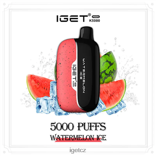 IEGT Vape Shop moon 5000 potahů 4VN8F0218 melounový led