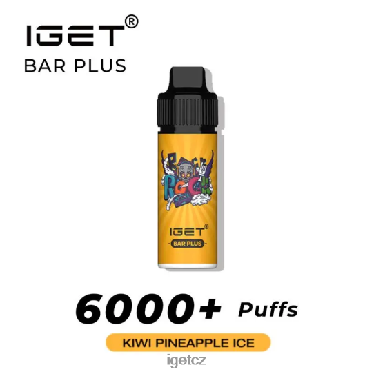 IEGT Vape Wholesale bar plus - 6000 šluků 4VN8F0580 kiwi ananas